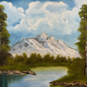 Reflections of Time Painting