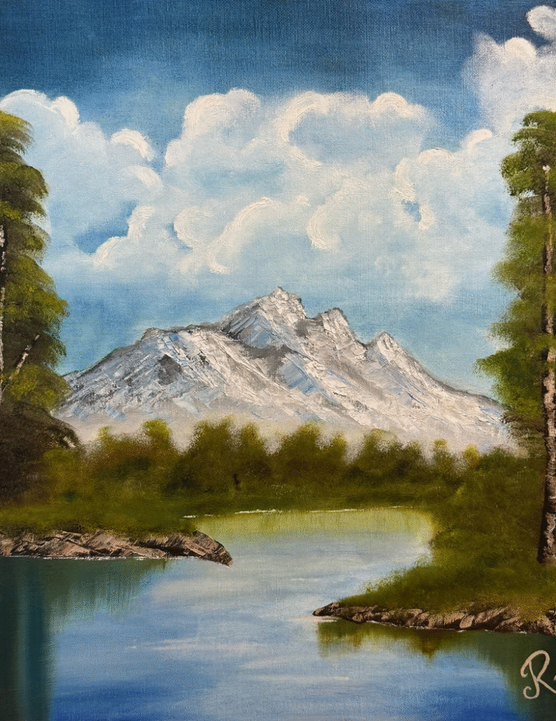 Reflections of Time Painting