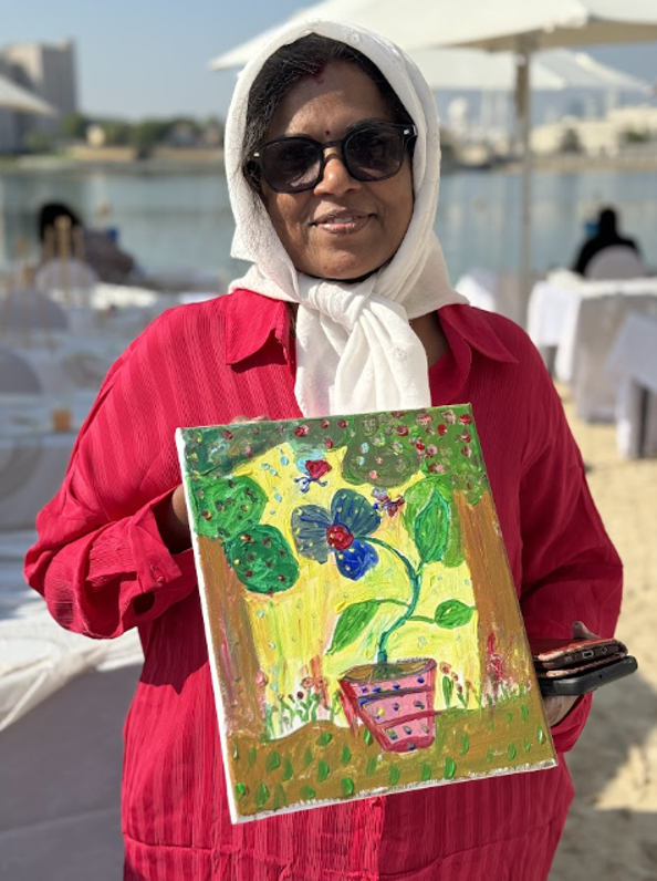 corporate art workshops in Dubai